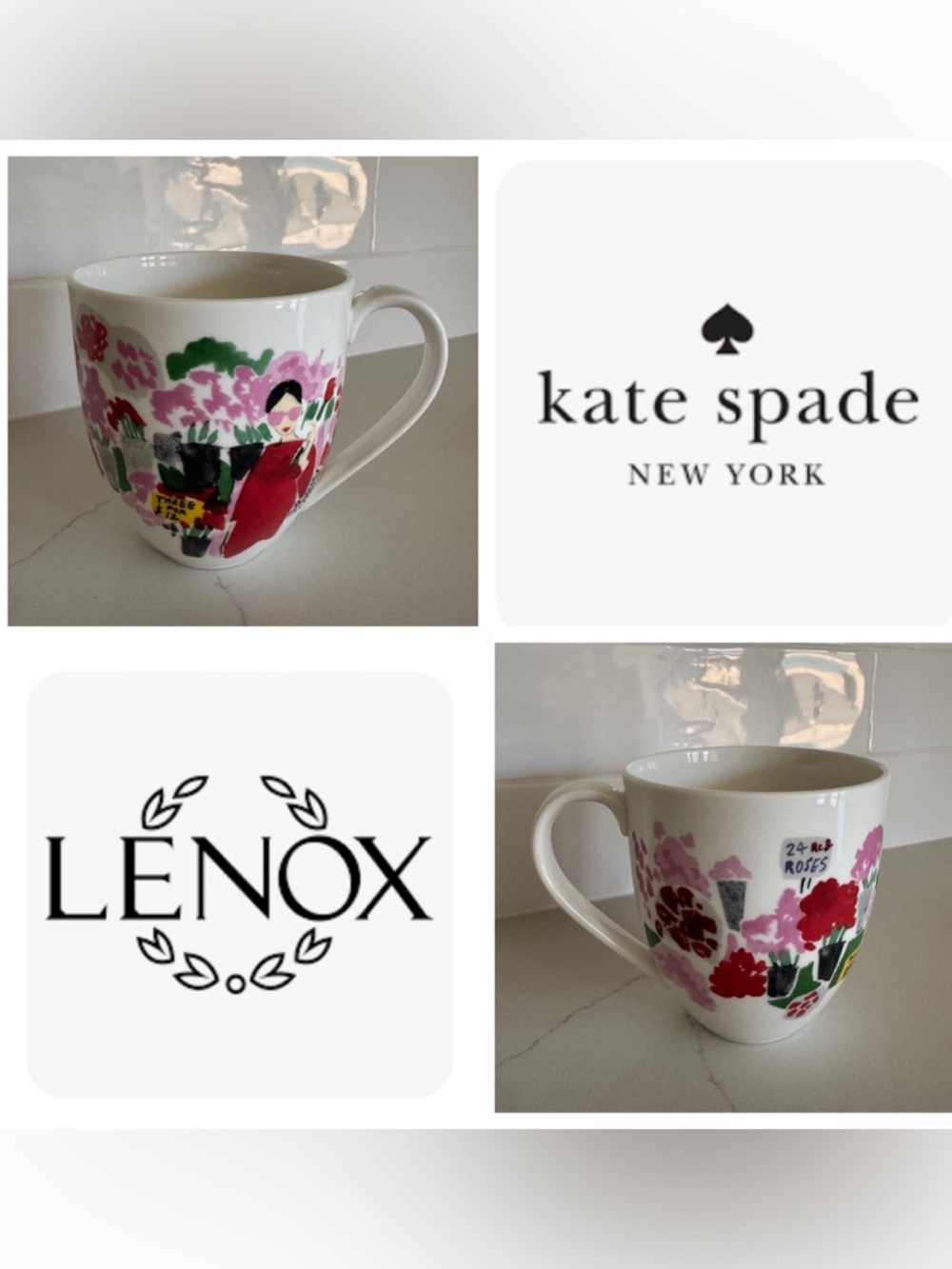 Kate Spade Lenox Muses Mug